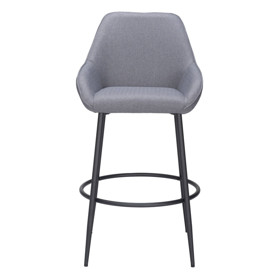 Vila Barstool (Set of 2) Gray