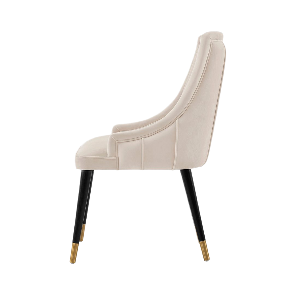 Eda Wood Upholstered Dining Chair