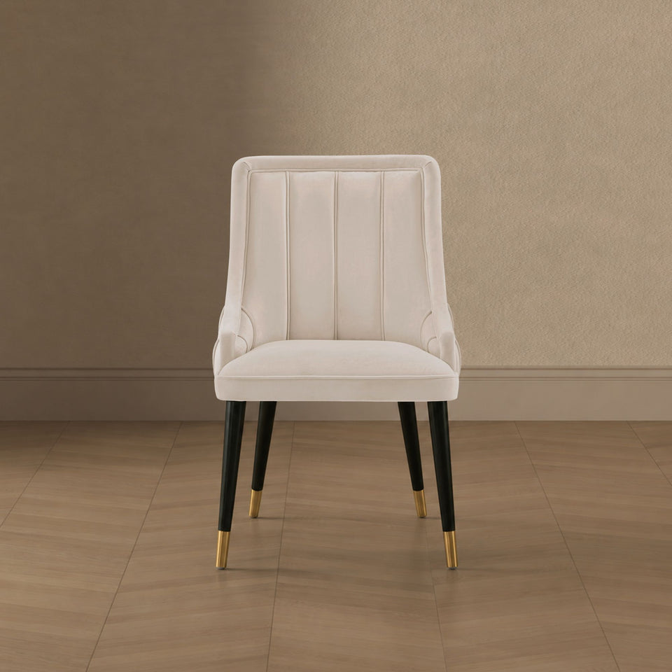 Eda Wood Upholstered Dining Chair