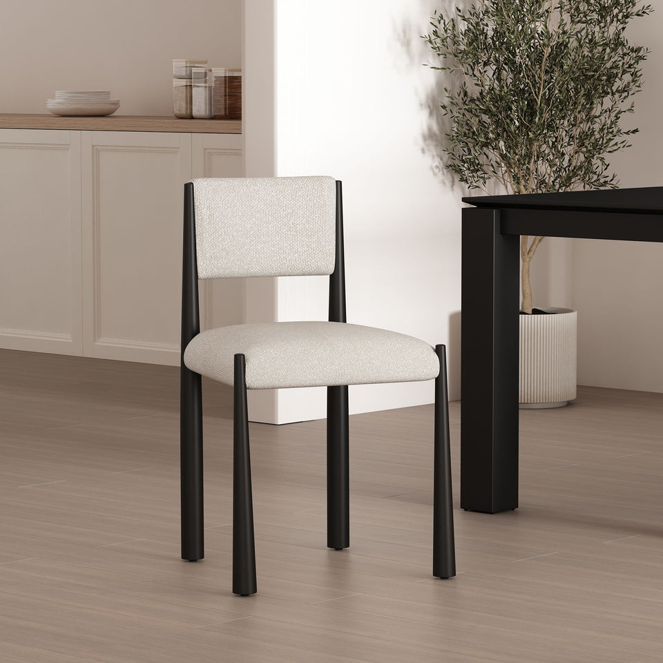 Lennor Metal Boucle Side Chair (Set of 2)