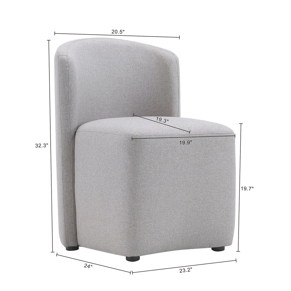 Hearth Upholstered Side Chair (DC1539)