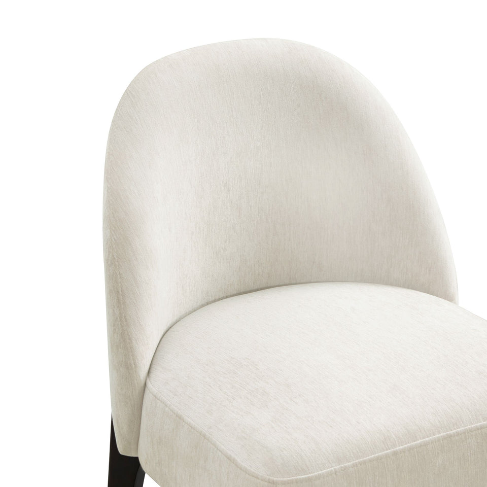 Oslo Chenille Wood Side Chair Set Of 2 (DC1542)