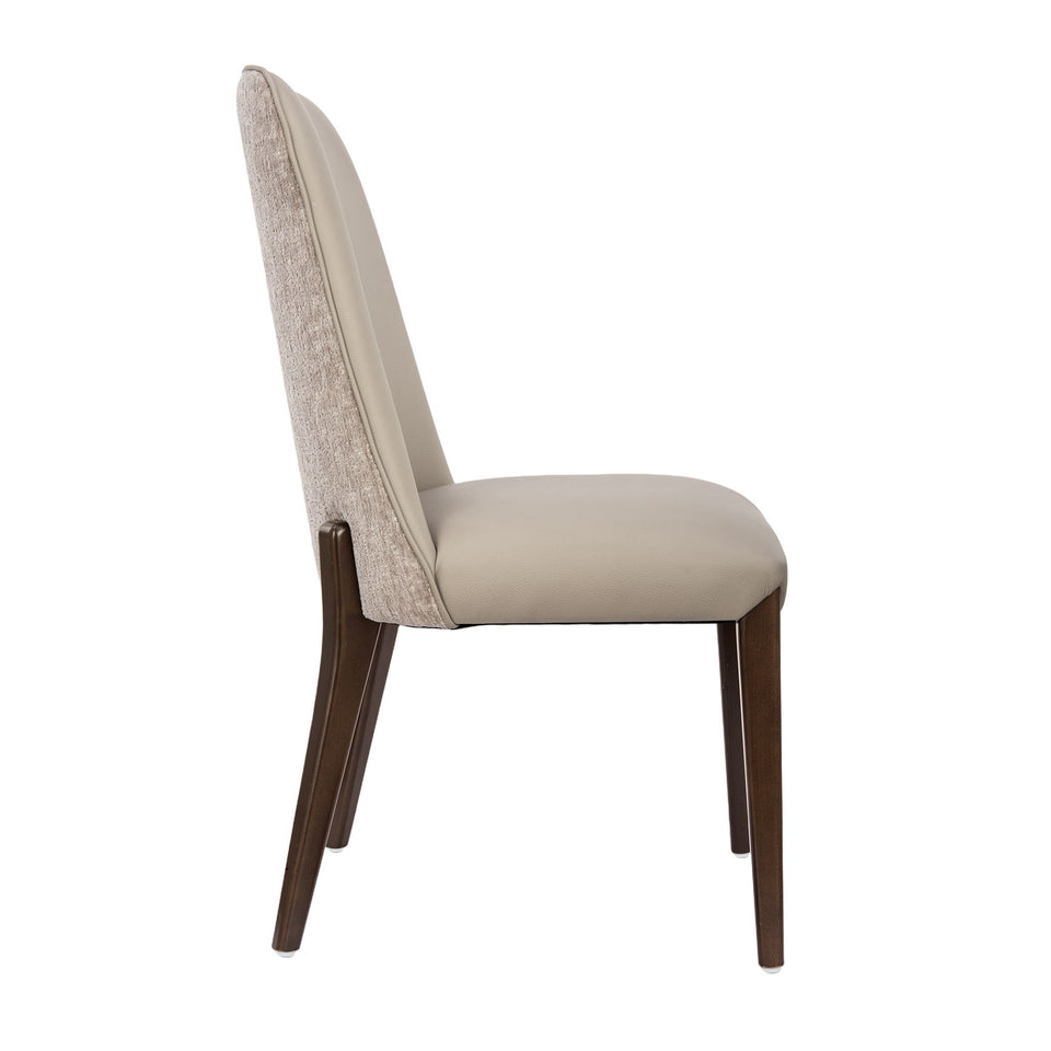 Belmont Wood Upholstered Side Chair Set Of 2 (DC1543-TP)