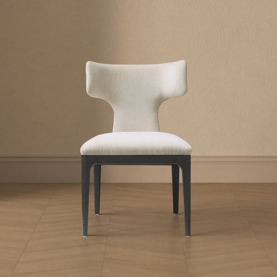 Eloria Wood Chenille Side Chair (Set of 3)