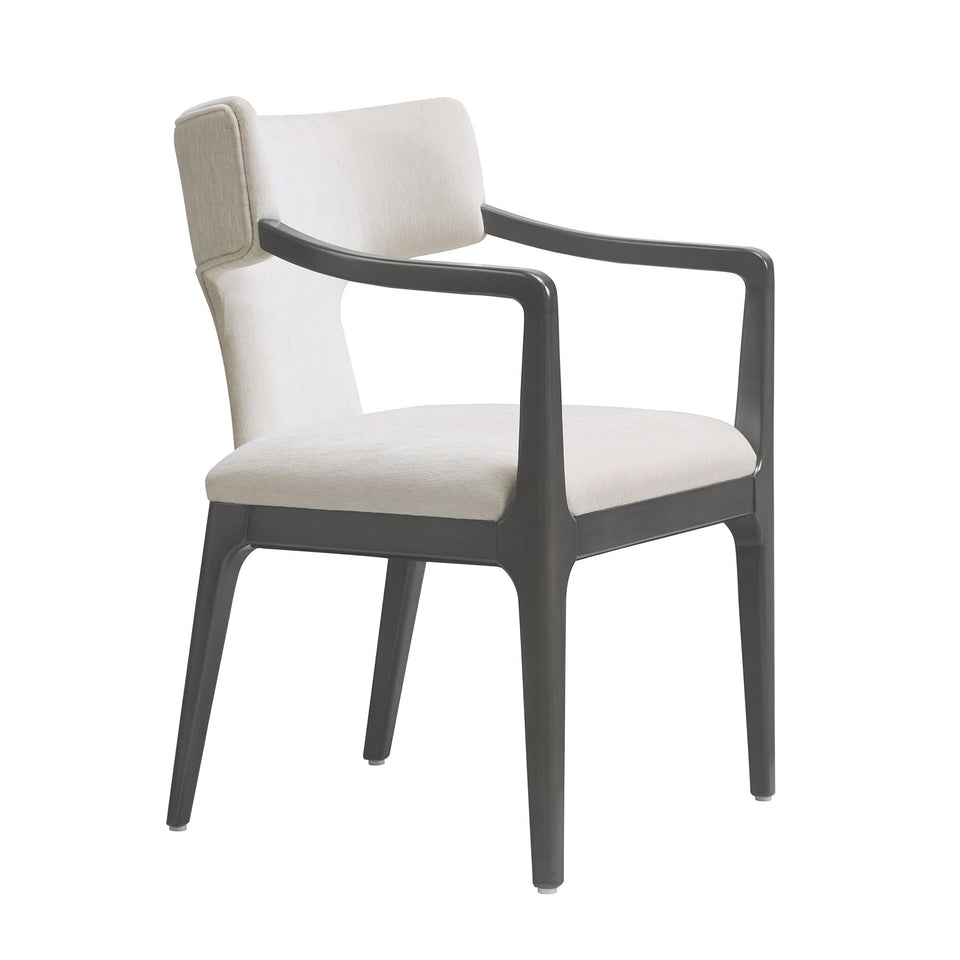 Eloria Wood Chenille Armchair