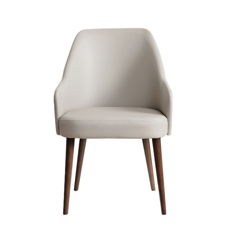 Solace Wood Upholstered Armchair (DC1723)