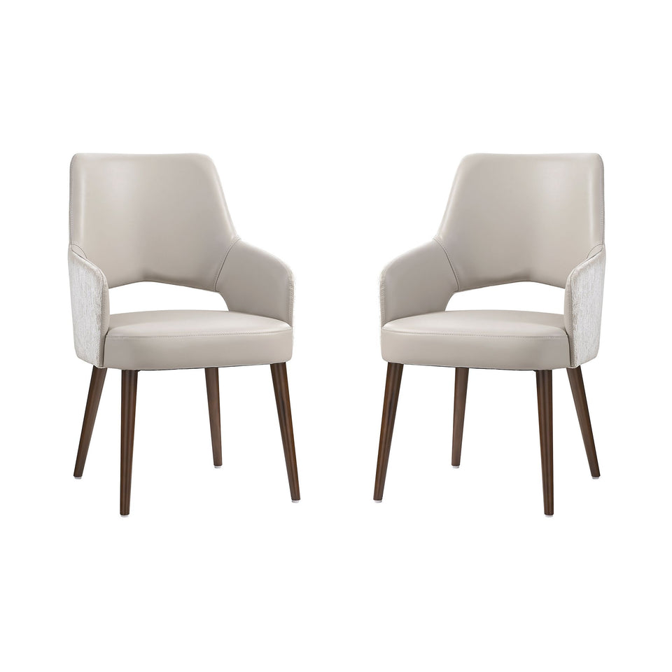 Liora Wood Upholstered Dining Armchair (DC1724)