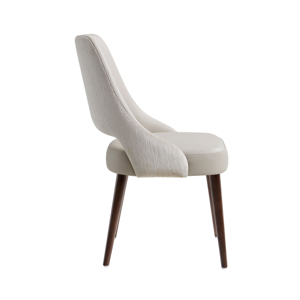 Liora Wood Upholstered Dining Side Chair Set Of 2 (DC1725)