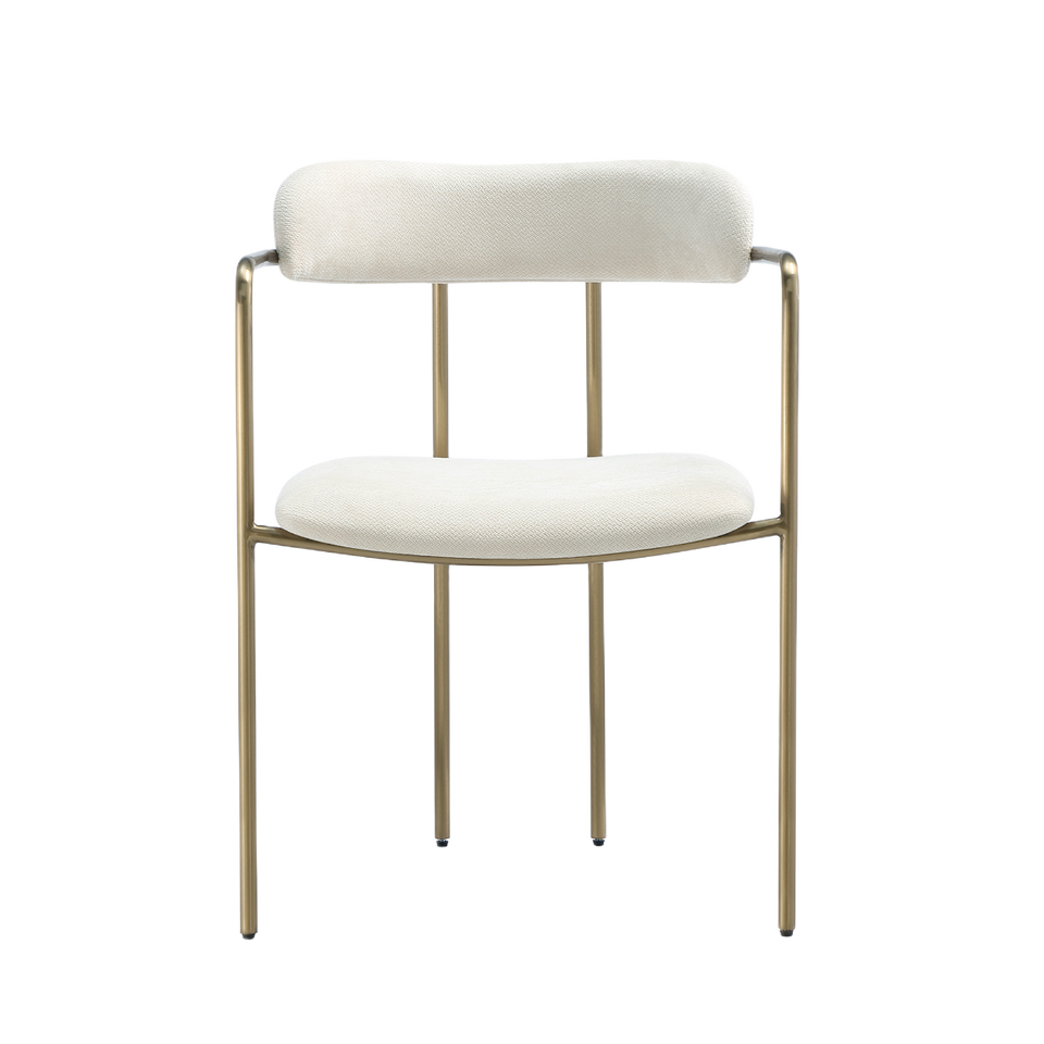 Serene Metal Upholstered Dining Chair (DC1882) in Alabaster - white background front vu30x5jxckbpvmb3 1
