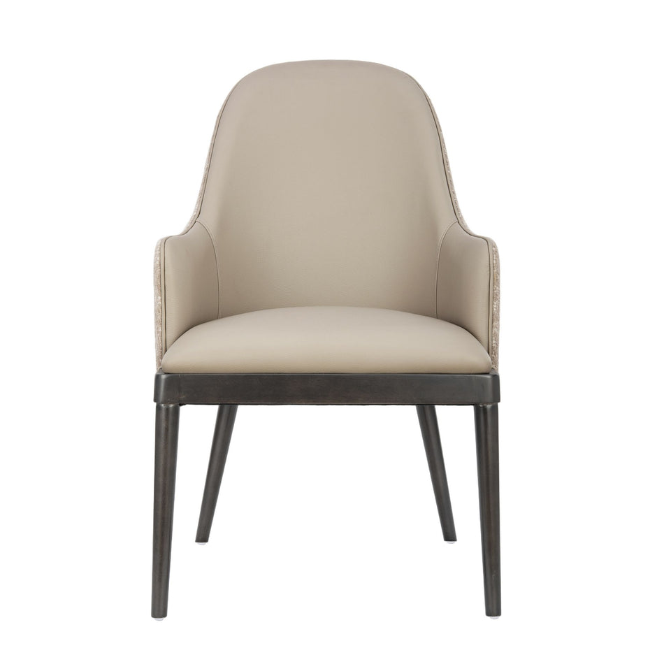 Drew Wood Upholstered Armchair (DC1887-TP)