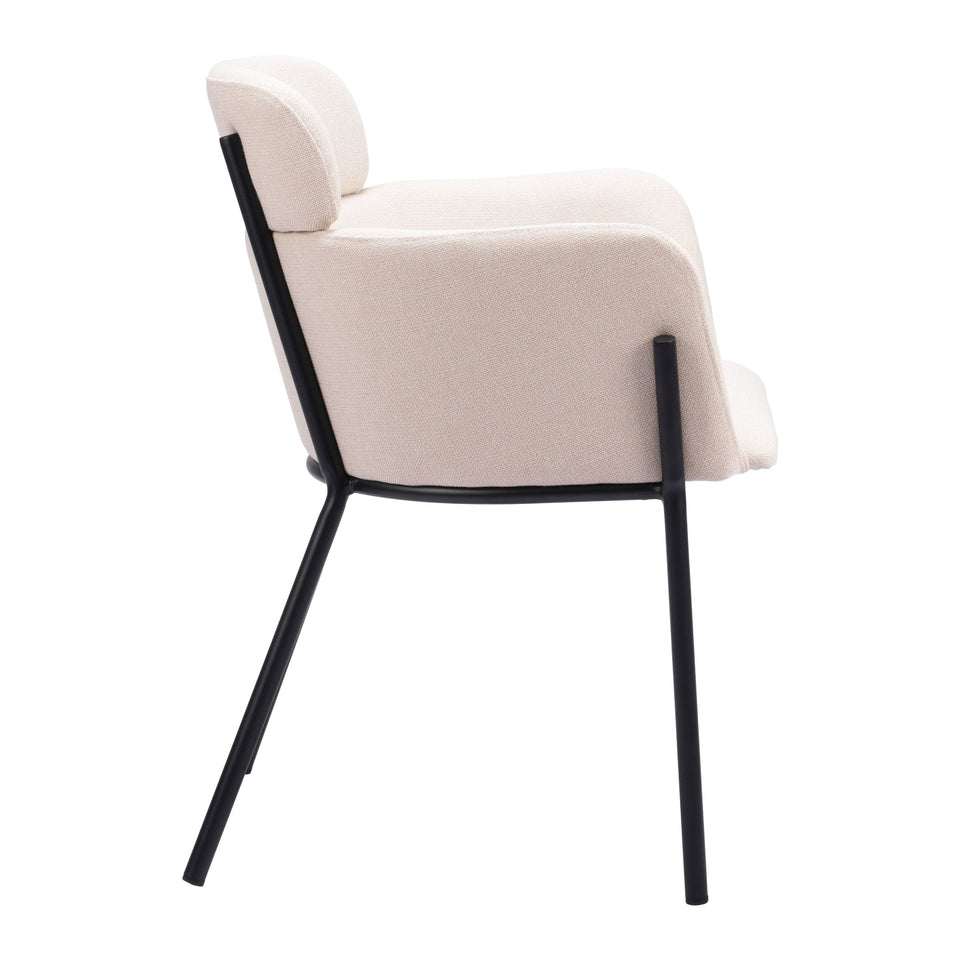 Bremor Dining Chair (Set of 2) Beige