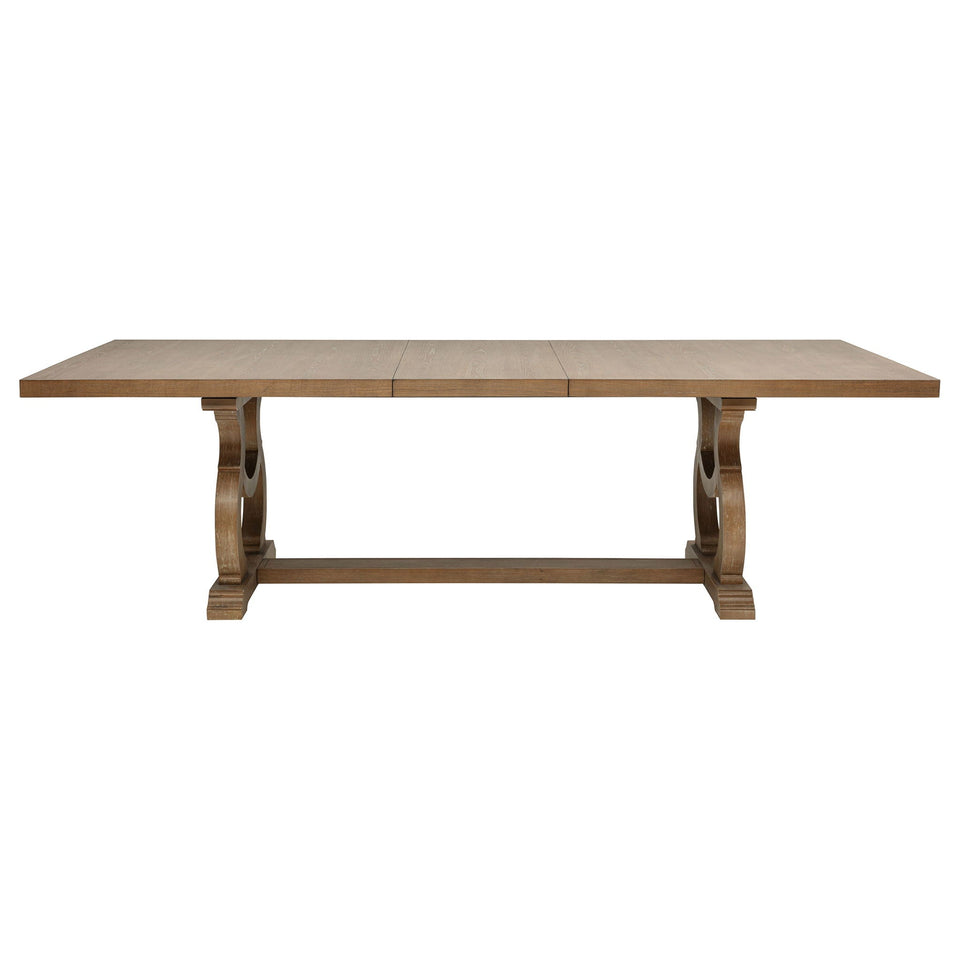 Brockway 5-piece Extension Leaf Dining Set Barley Brown