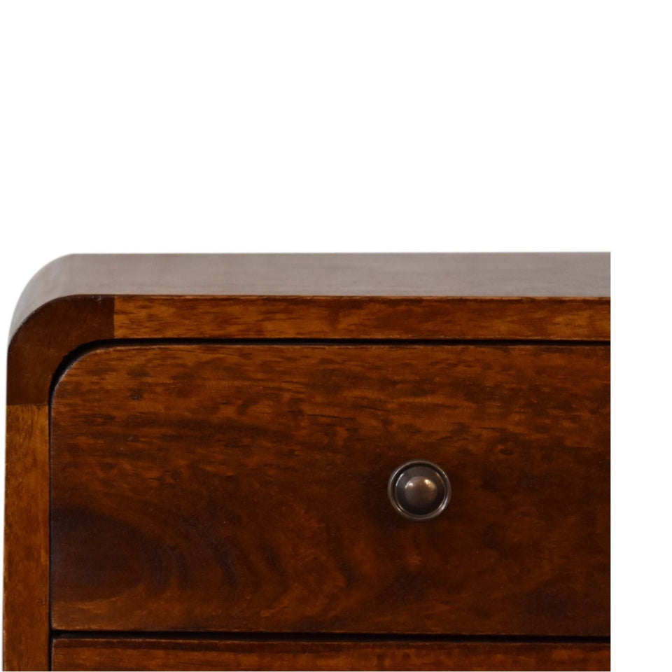 Curved Nightstand