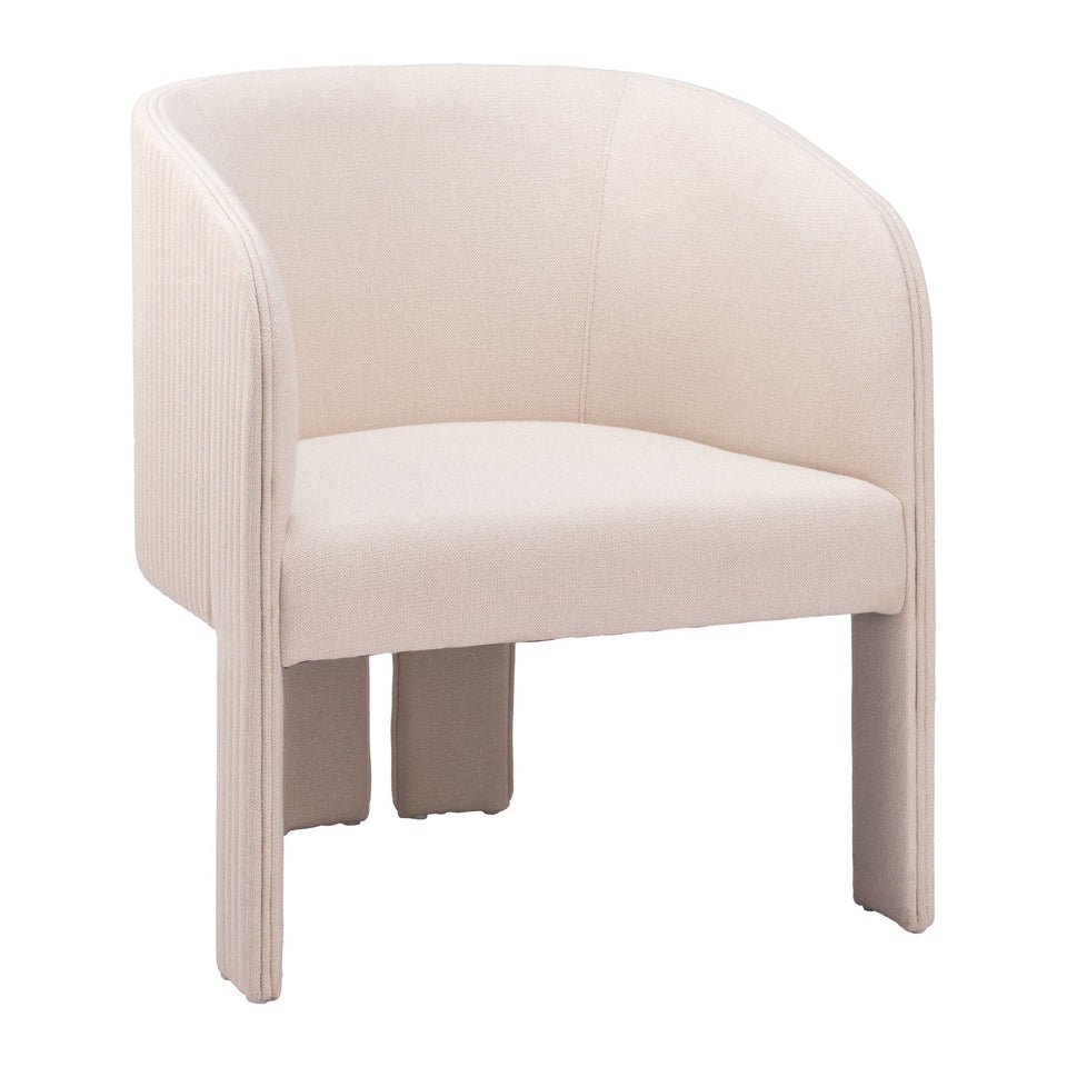 Hull Accent Chair Beige