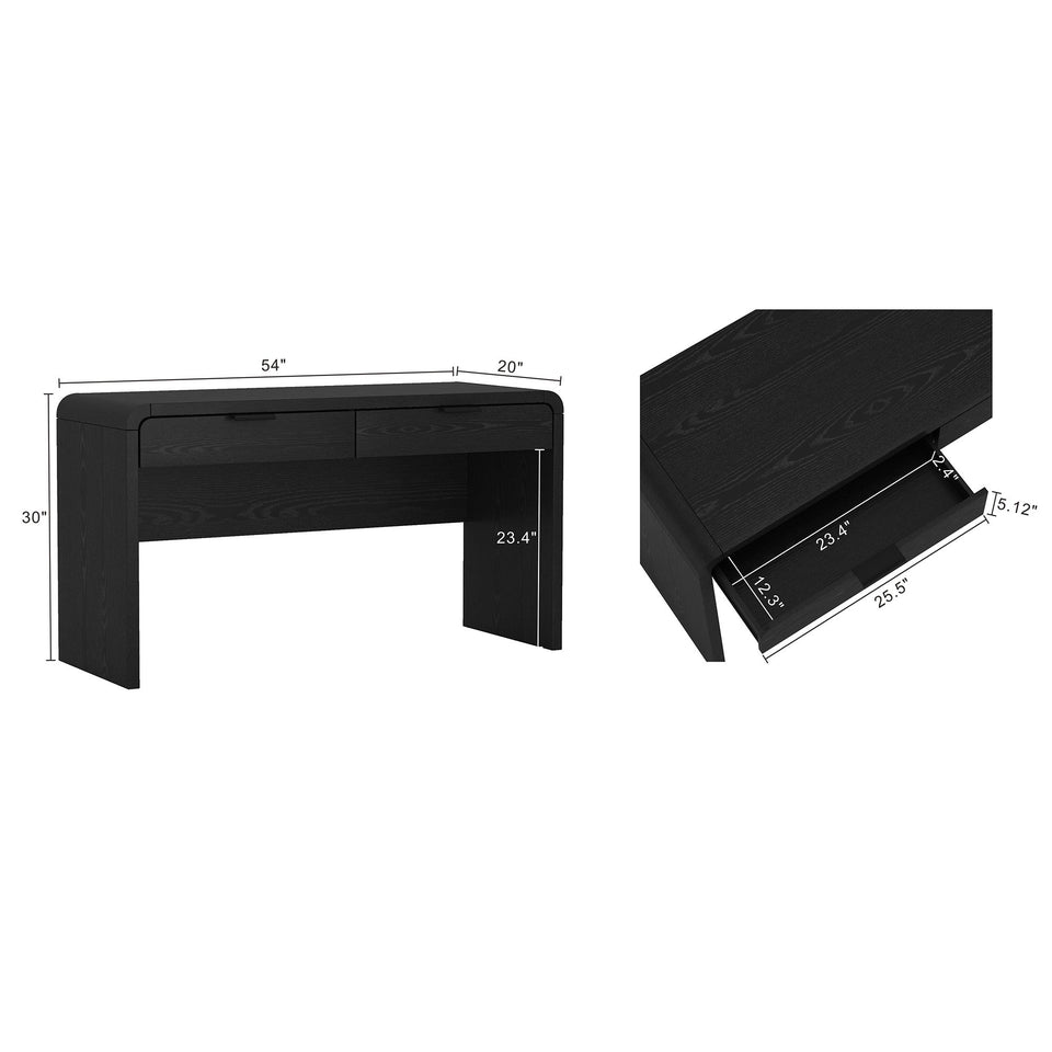 Grace Office Desk (2-Drawer)