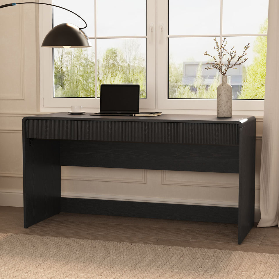 Novara 60" Writing Desk (2-Drawer)