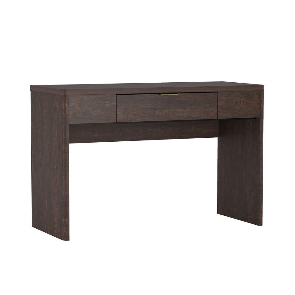 Evelyn 47" Writing Desk in Brown (1-Drawer)