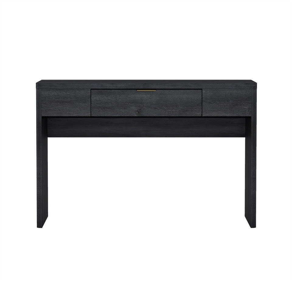 Evelyn 47" Writing Desk in Brown (1-Drawer) in CH - white background   front