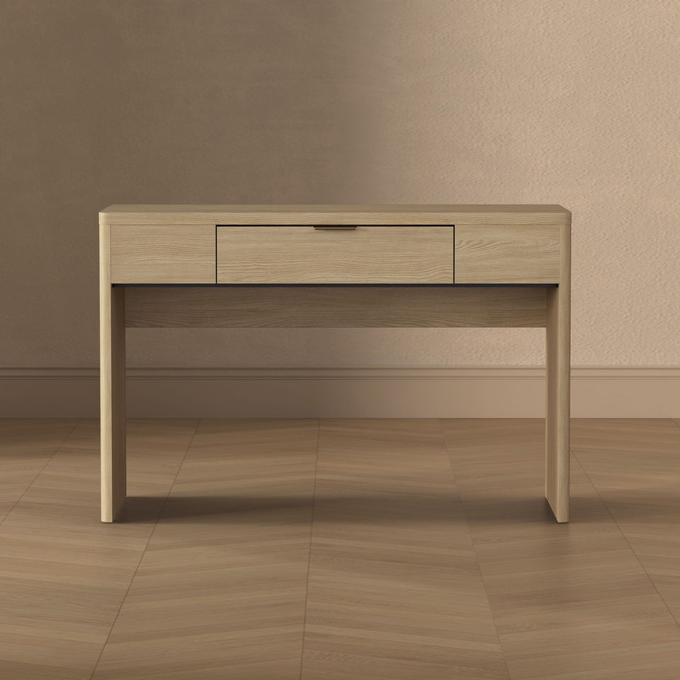 Evelyn 47" Writing Desk in Brown (1-Drawer) in NA - lifestyle   front