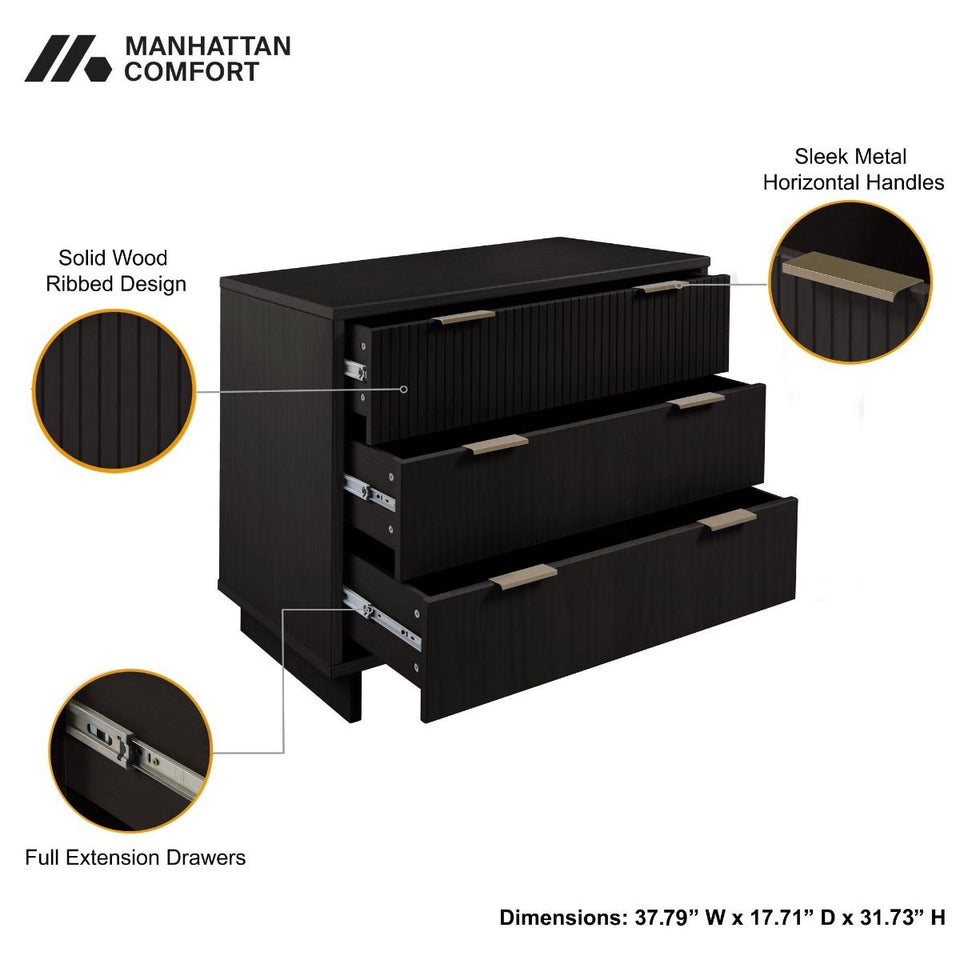 Granville 38" Dresser (3-Drawer)