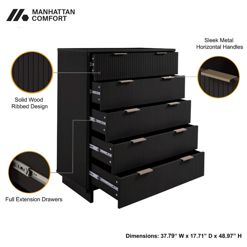 Granville 38" Chest (5-Drawer)