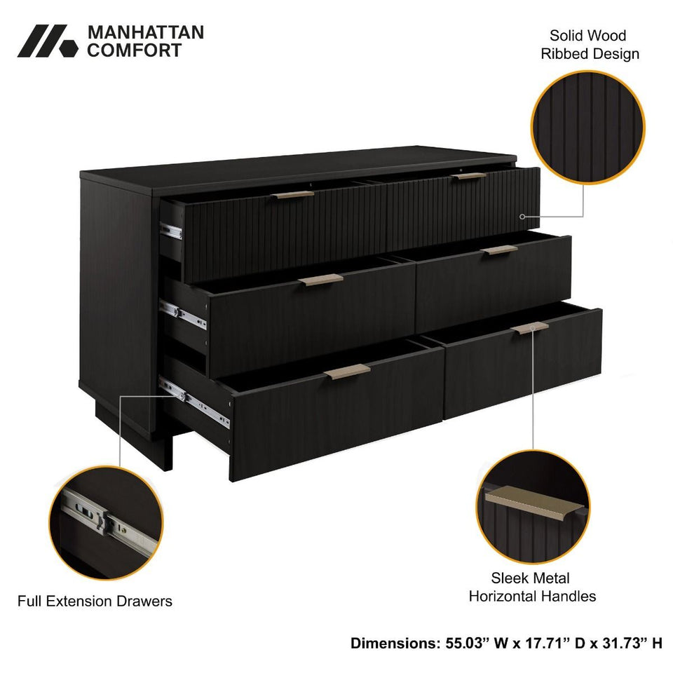 Granville 55" Dresser (6-Drawer)