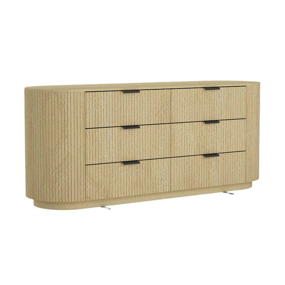 Olivia 71" Dresser (6-Drawer)