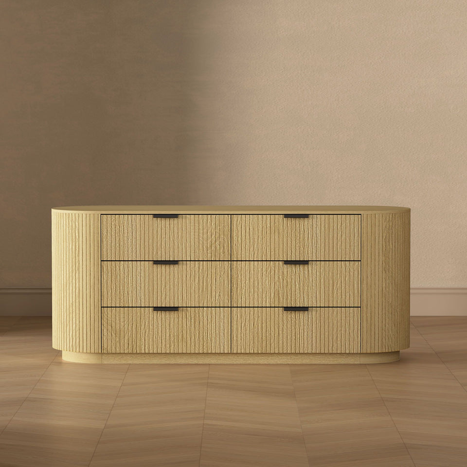 Olivia 71" Dresser (6-Drawer)