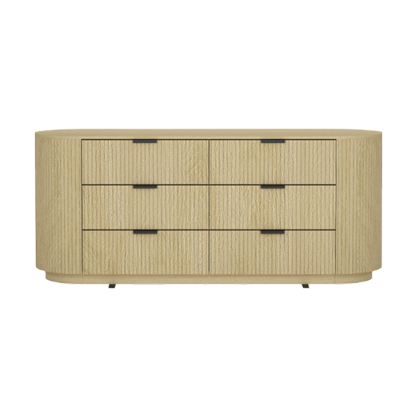 Olivia 71" Dresser (6-Drawer)