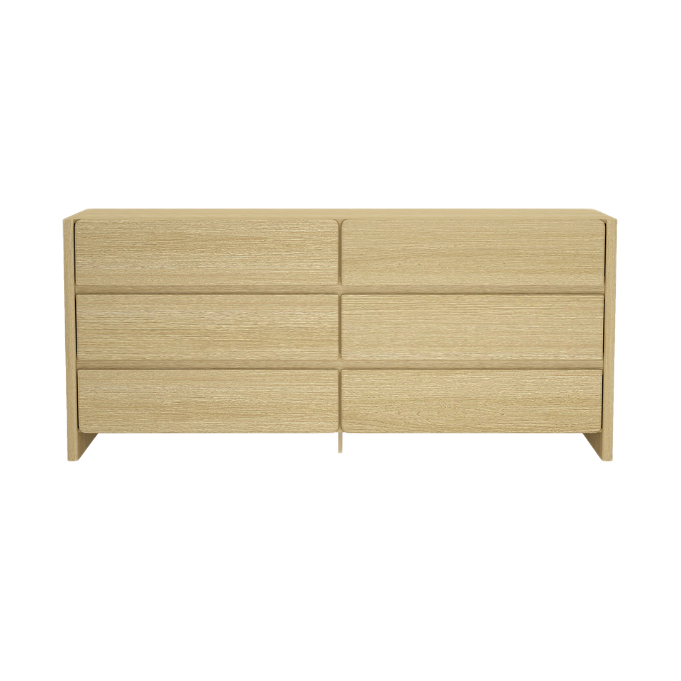 Linda 72" Dresser (6-Drawer)