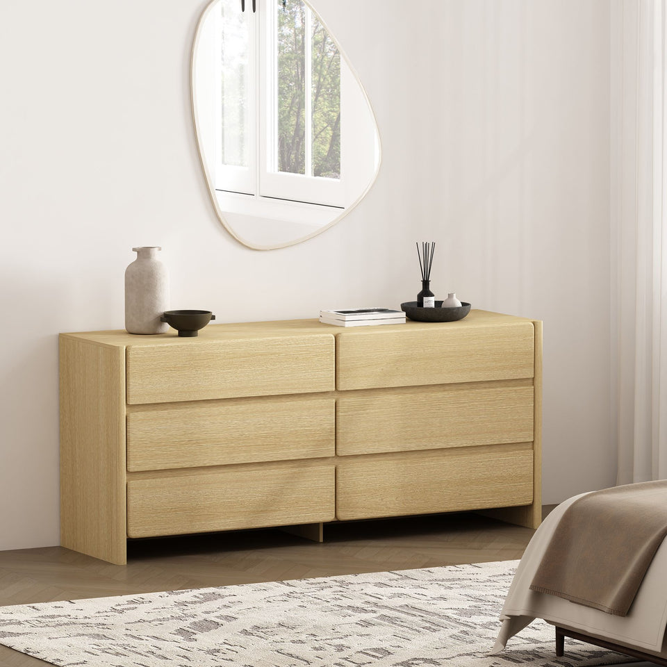 Linda 72" Dresser (6-Drawer)