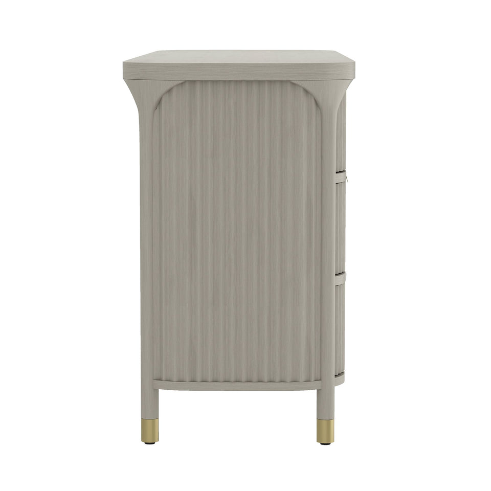 Park 68" Solid Wood Dresser (6-Drawer)