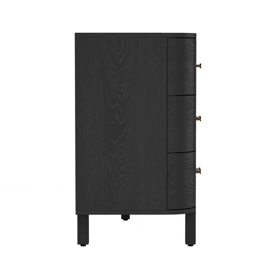 Solara 68" Solid Wood Dresser (6-Drawer)