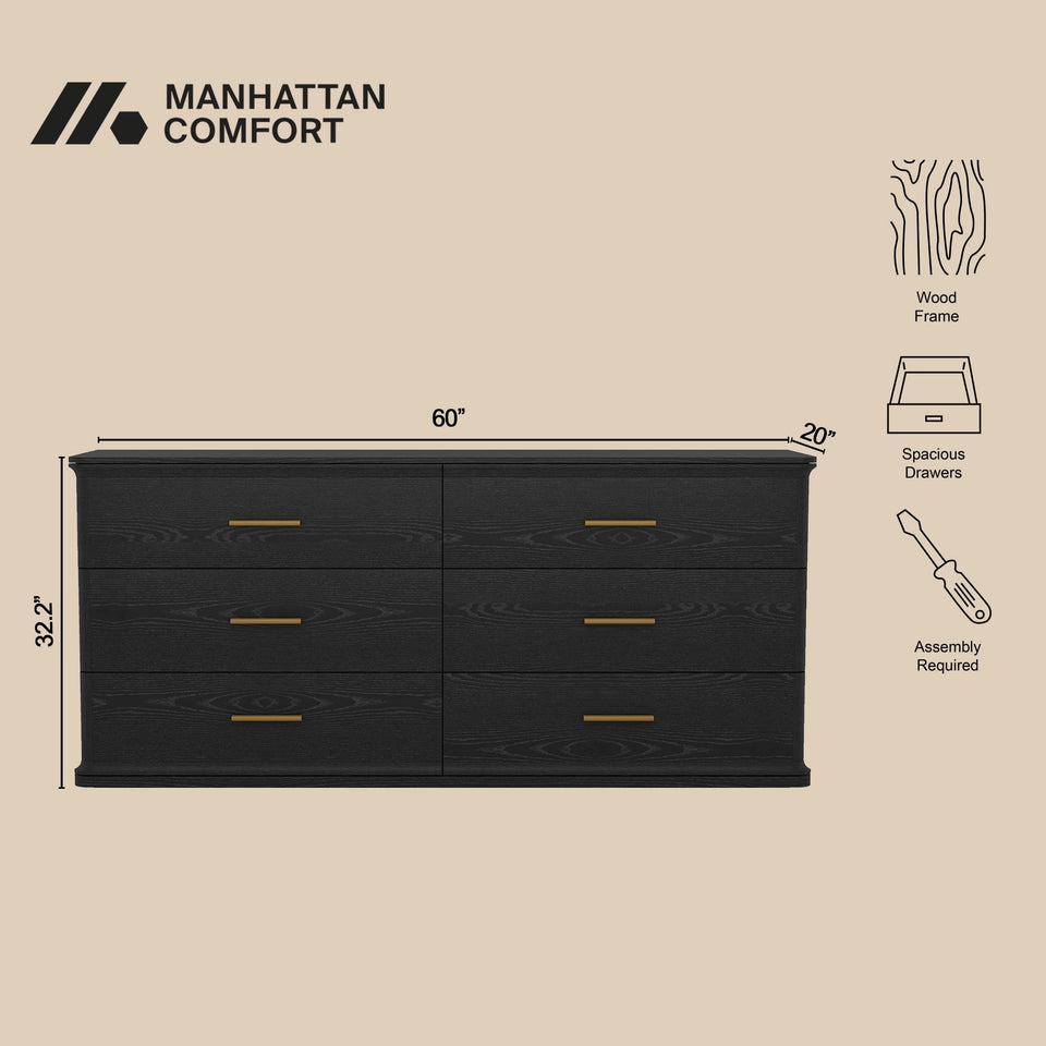 Clifford Dresser (6-Drawer)