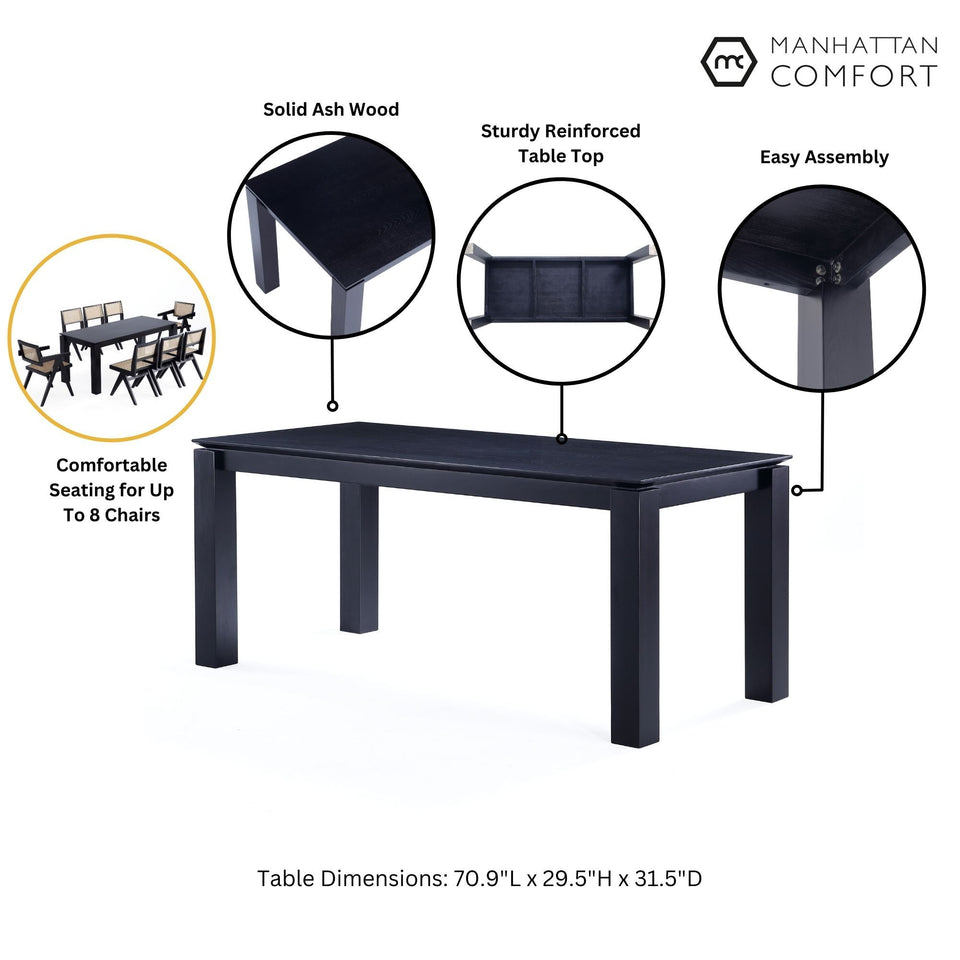 Rockaway 71" Dining Table