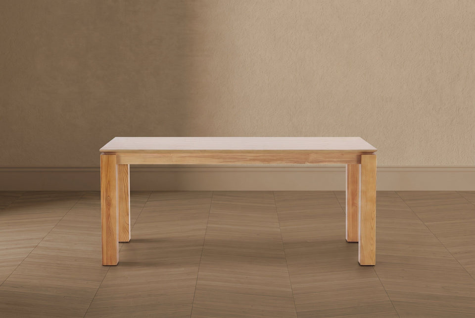 Rockaway 71" Dining Table in Natural - lifestyle   front