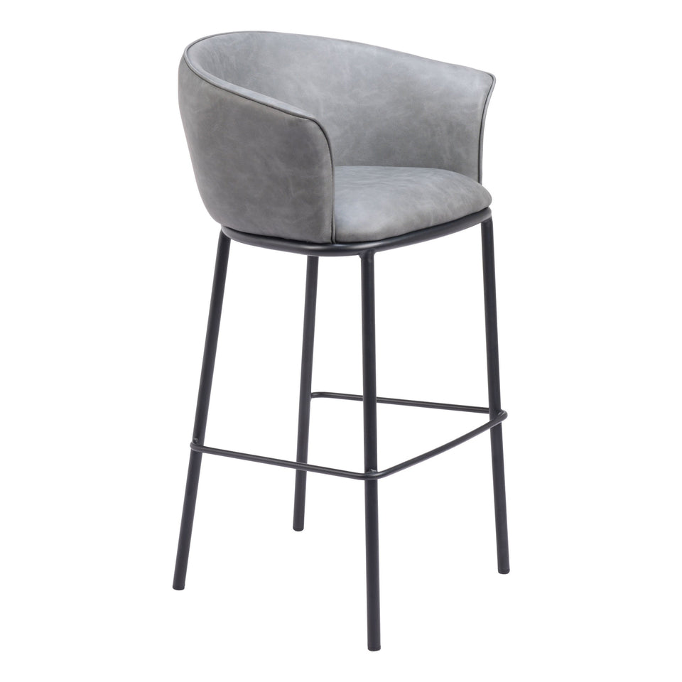 Garston Barstool Gray