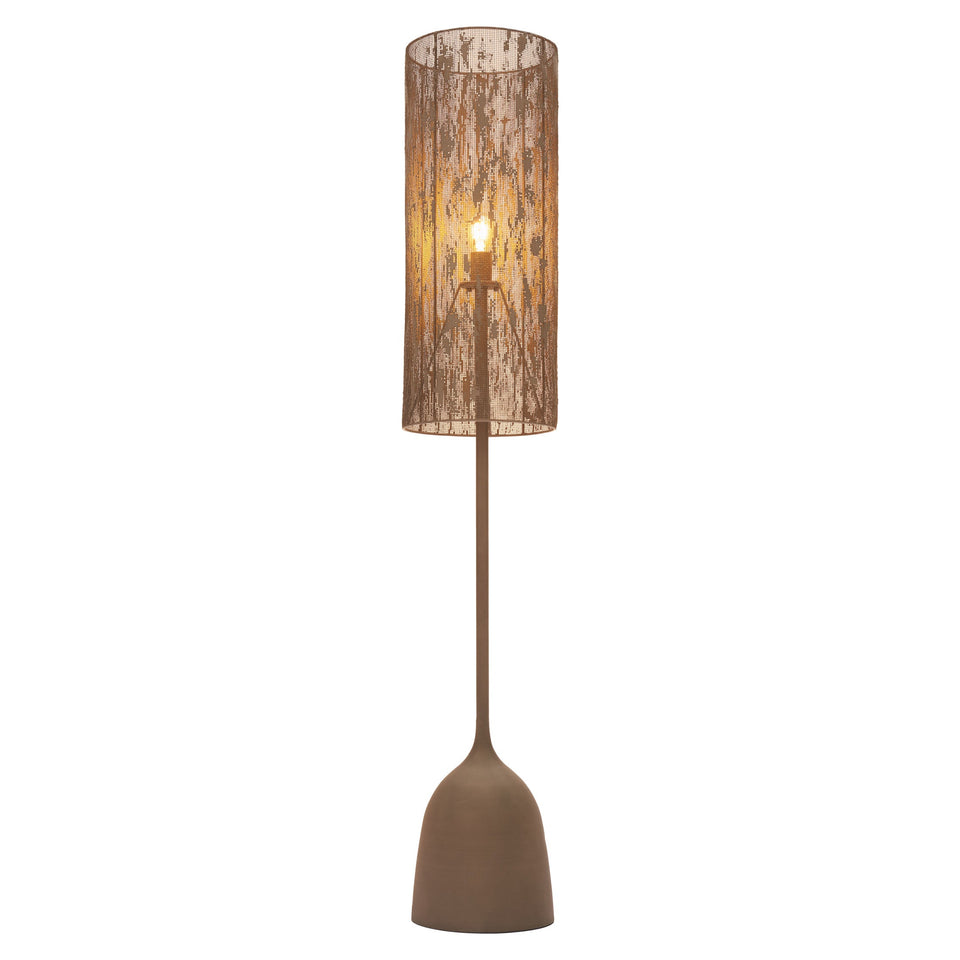 Buff Floor Lamp Taupe
