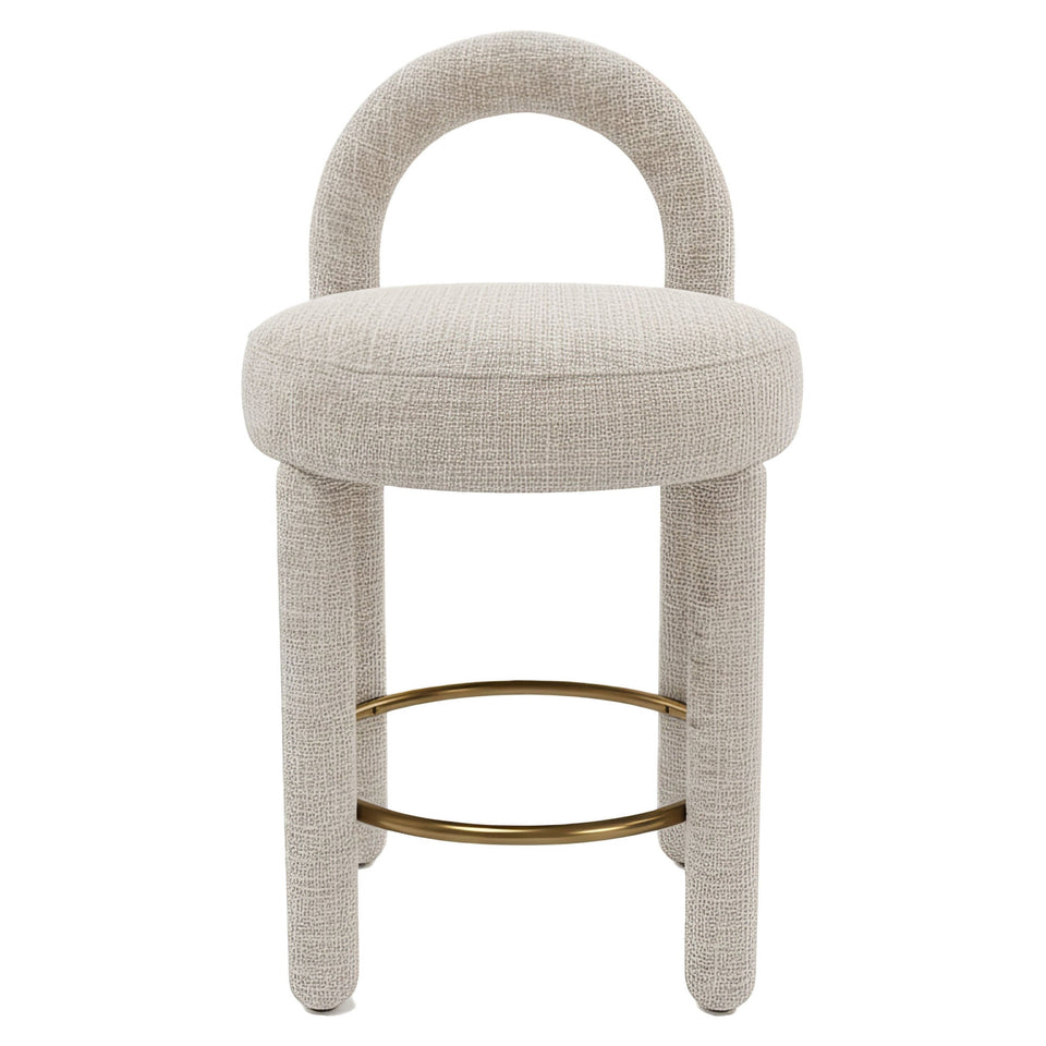 Curco Counter Stool (Set of 2) Gray