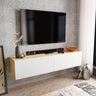 Natural Oak & White