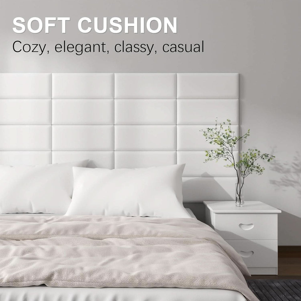 Self-Adhesive 3D Upholstered Wall Panels for Bedrooms