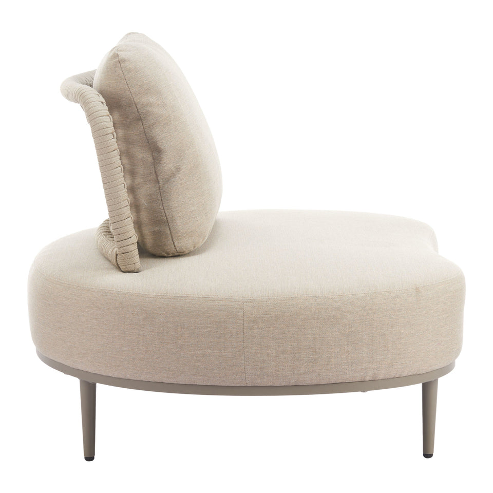 Ruhe Accent Chair Beige