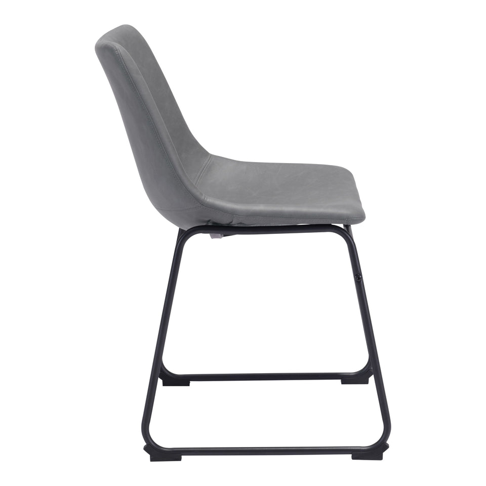 Smart Dining Chair (Set of 2) Charcoal