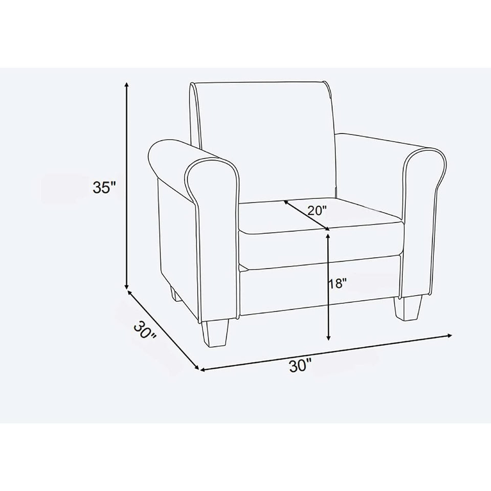 Black Accent Chair Modern Design For Living Room Furniture