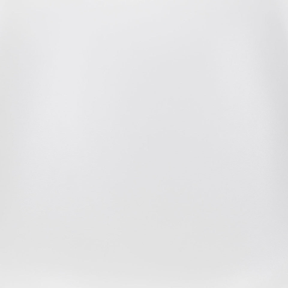 Ace Barstool (Set of 2) White & Silver