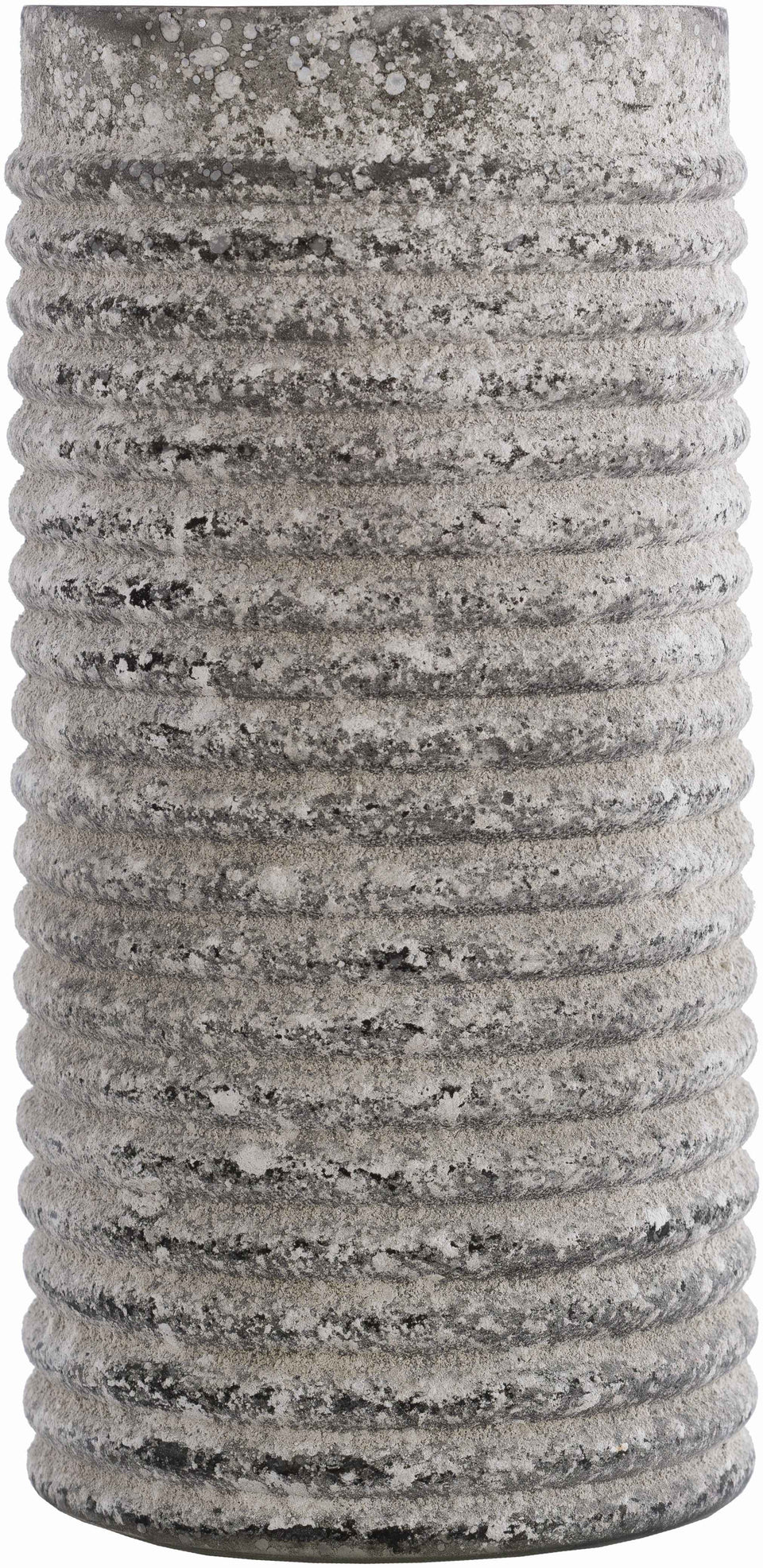 Polopina Gray Textured Cylindrical Decor - Clearance