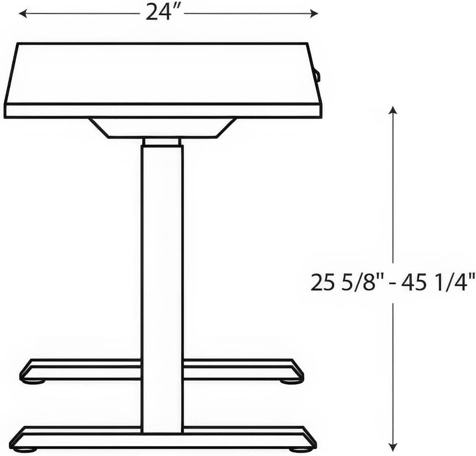 Electric Height Adjustable Standing Desk with Modern Design