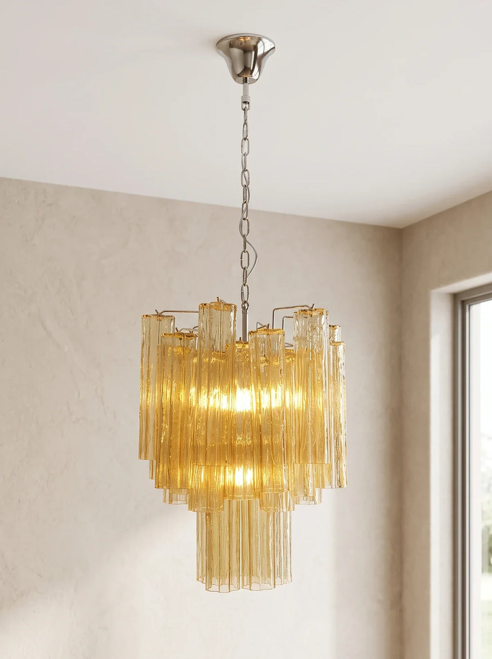 glass chandelier - additional view 14