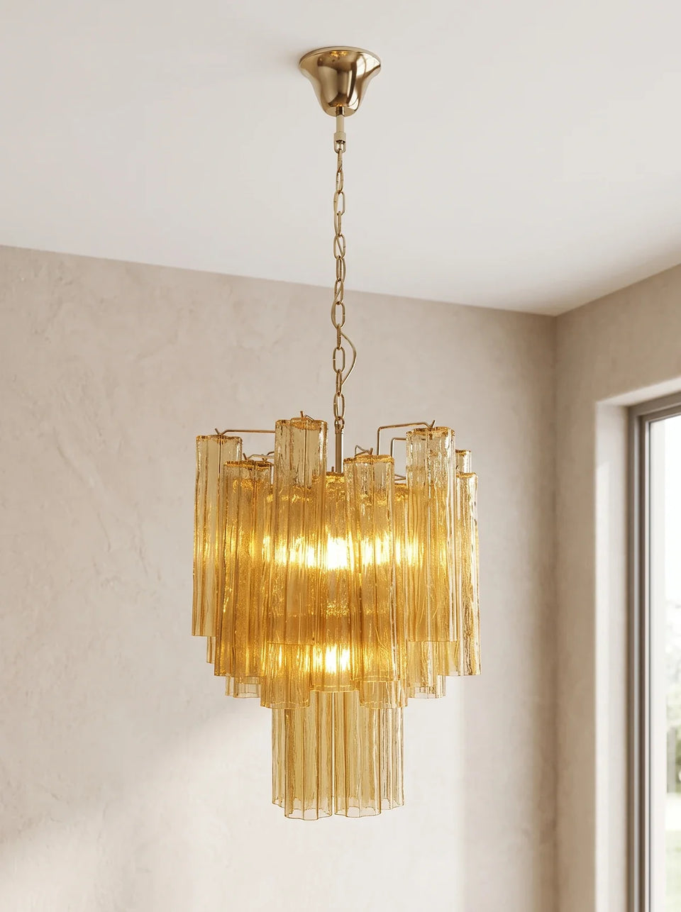 glass chandelier - additional view 15