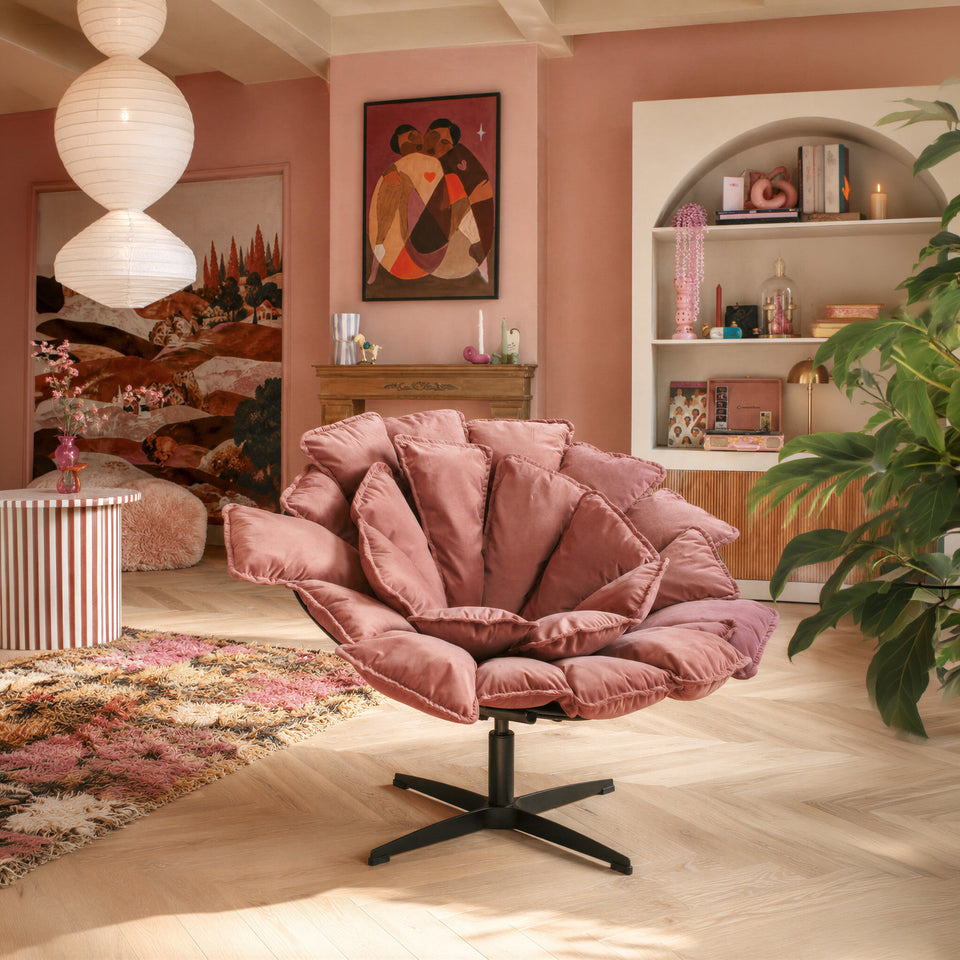 Kipas Accent Chair Pink